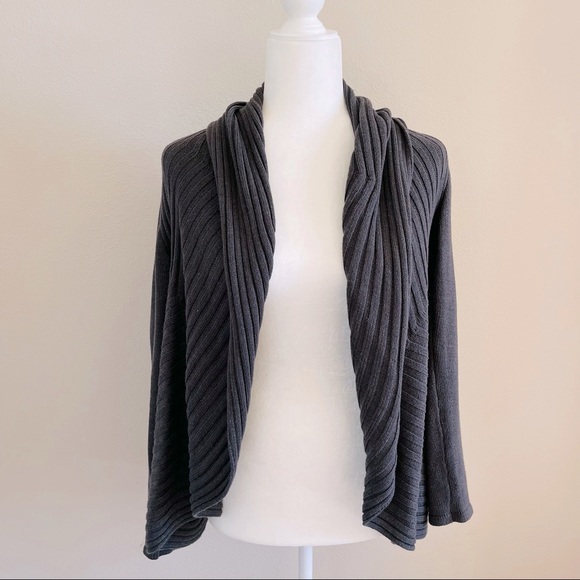 Alfani Sweaters - 🌹 Petite Alfani Grey Open Cardigan